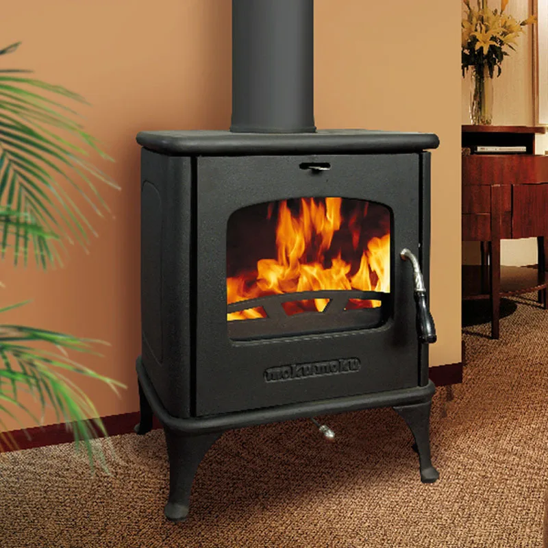 Royal Cast Iron Real Fire Stove Wood Burning Fireplace