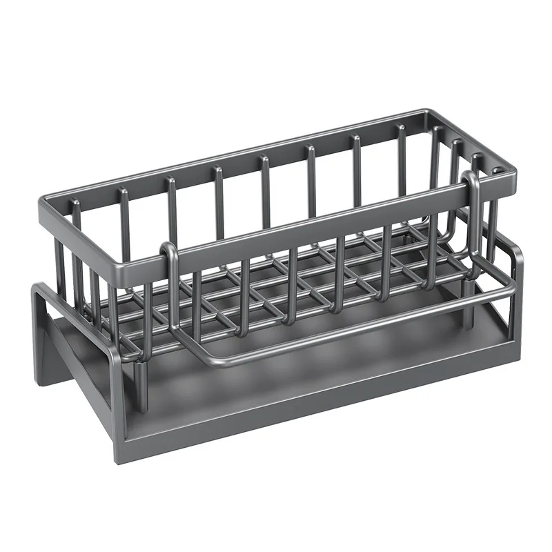 Wholesale Multifunctional Metal Kitchen Sink Punching-free Sink Caddy