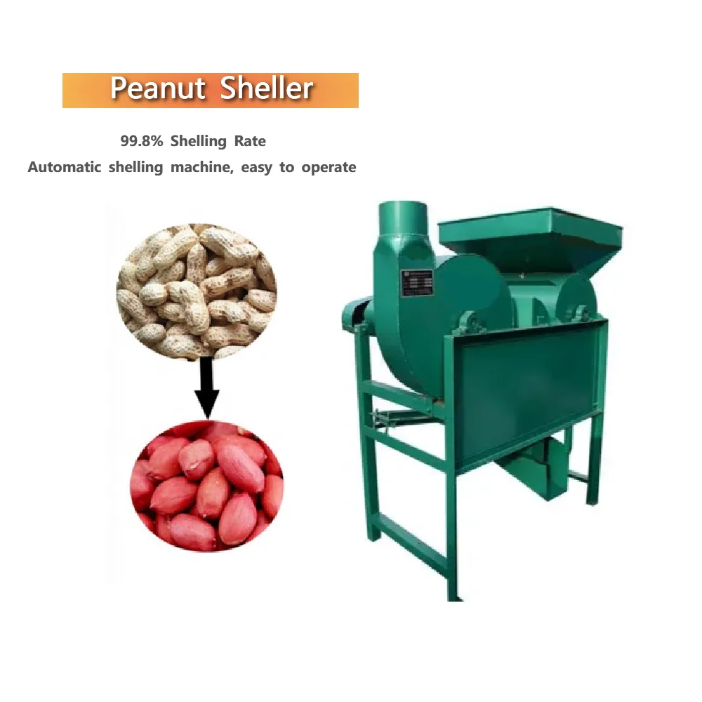 Peanut sheller seeds processing groundnut shelling peanut sheller machine for oil seeds