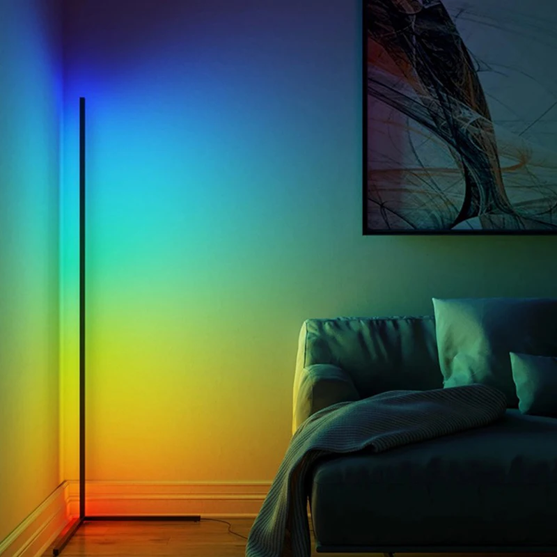 Dimmable Atmosphere Lighting with Switch and 2m Cable, Minimalist Decoration for Reading Home Bedroom LED Corner Light for 2021