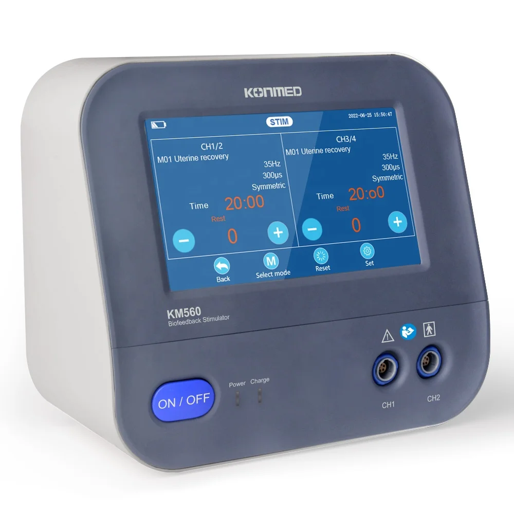 Biofeedback Nerve and Muscle Stimulator EMG/EMS Device Rehabilitation Trainer Kegel Toner Relieve Pelvic Floor Muscle Pain