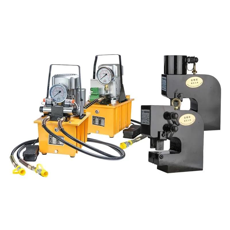 Hydraulic Punching Machine Hydraulic Power Press Hole Punch Hand Hydraulic Tools Eyelet Machine