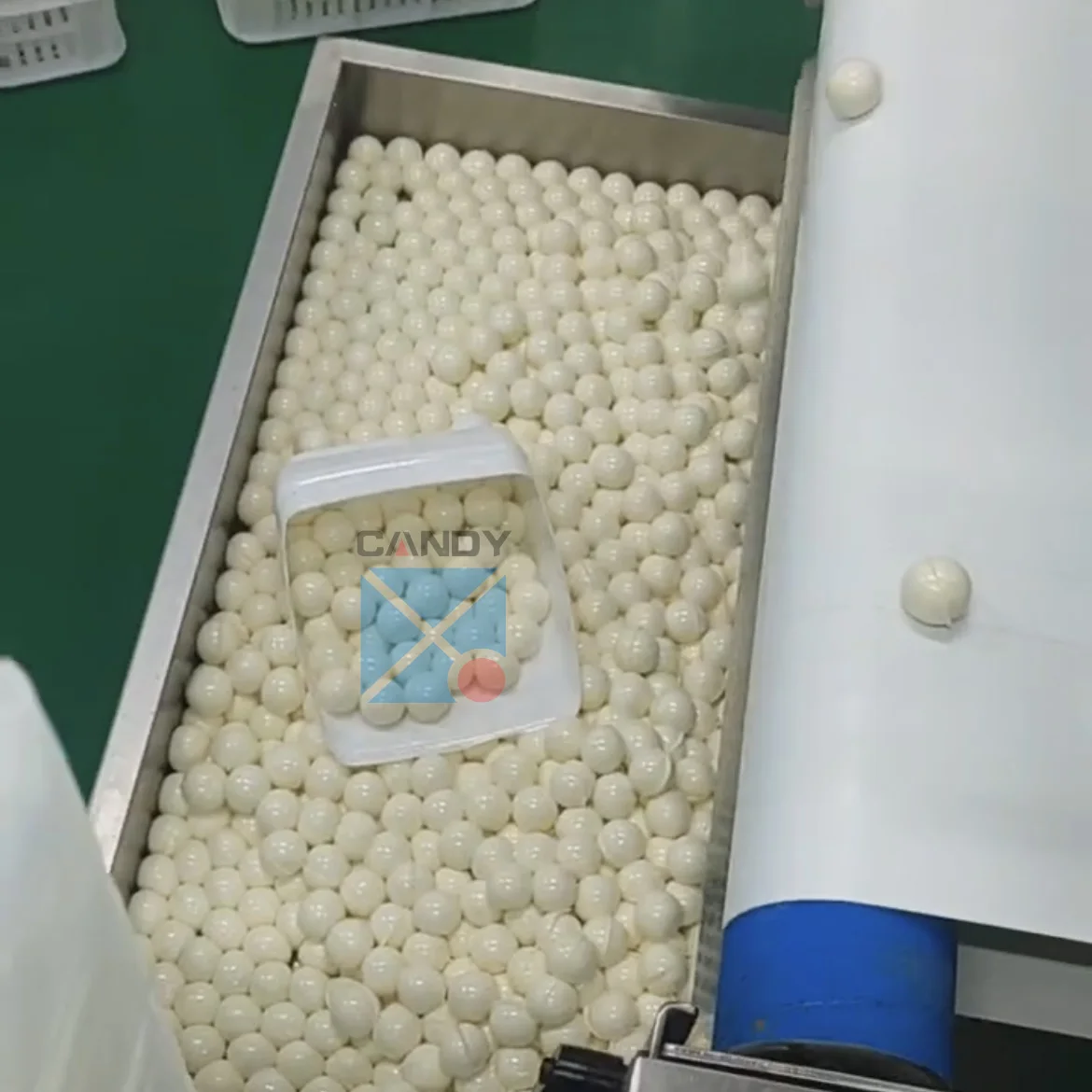 2024 new eyes candy machine advanced 2 colour center filling 3d eyeball jelly gummy candy production line