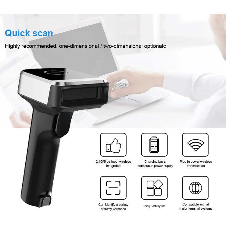 Wholesale Newest Android Cheap 1D 2D Barcode Scanner
