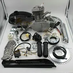 Bicimoto 2 тактный двигатель полной установки bicicleta con мотор gasolina 80 см велосипед двигатель моторизованный велосипед