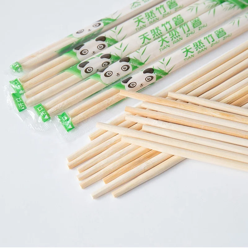 
20cm Bamboo Chopsticks Bulk Bamboo Long Chopsticks Disposable Round Stick For Sale 