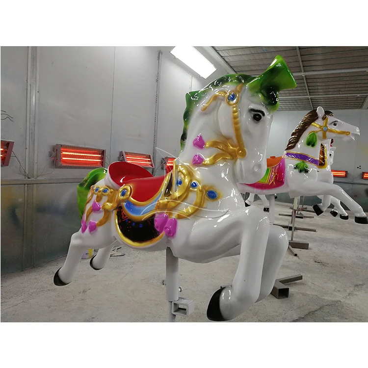 antique park carousel horse adult amusement ride for sale