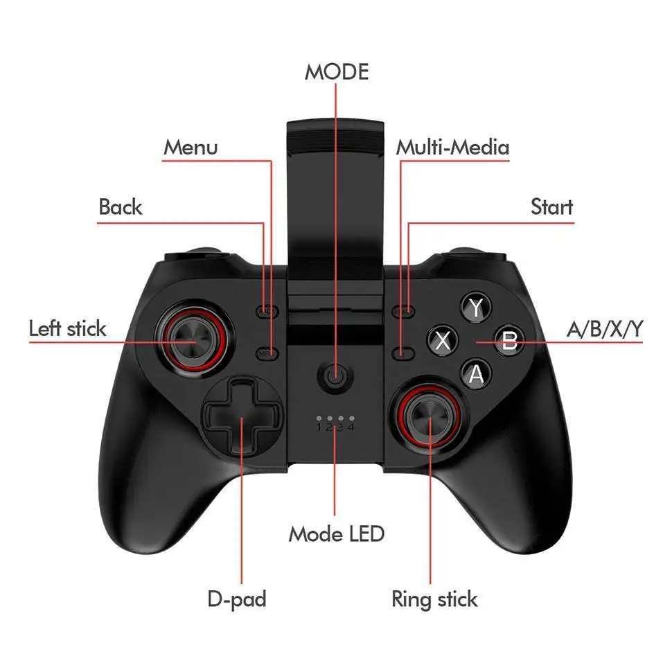 
Wireless mobile phone gamepad controller VA-018 