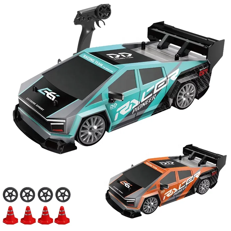 Enoze 8603 1:24 RC Drift Car 4WD 30km/H High Speed LED Lights PVC Shell Gyro 2.4Ghz Radio Control Electric Toy For Kids And Boys