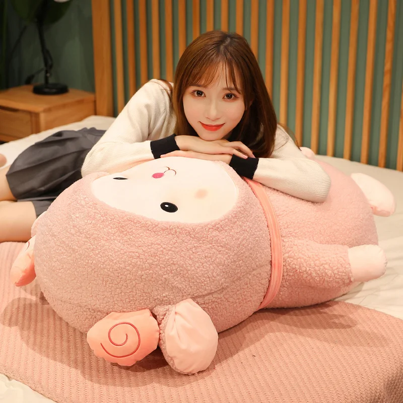 Cute Plush Toys Stuffed Animal Rainbow Sheep Soft Cotton Dolls for Kids Birthday Gifts Alpaca Kawaii Ornaments Decorative