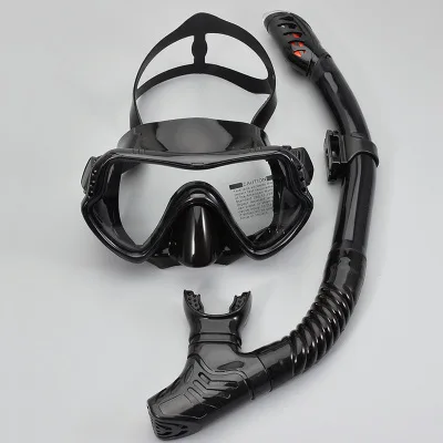 Full Face Snorkel Mask Snorkel Set Anti Fog Adult Professional 180 Degree View Go Pro Swim Scuba Diving Mask