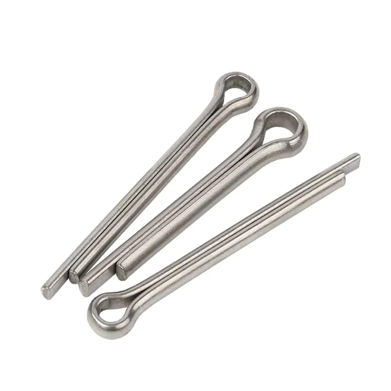 Split-Cotter Pins Mechanical Hitch Hair Tractor Fastener Clips Kit with Case Fastening Pins Assortment Kit
