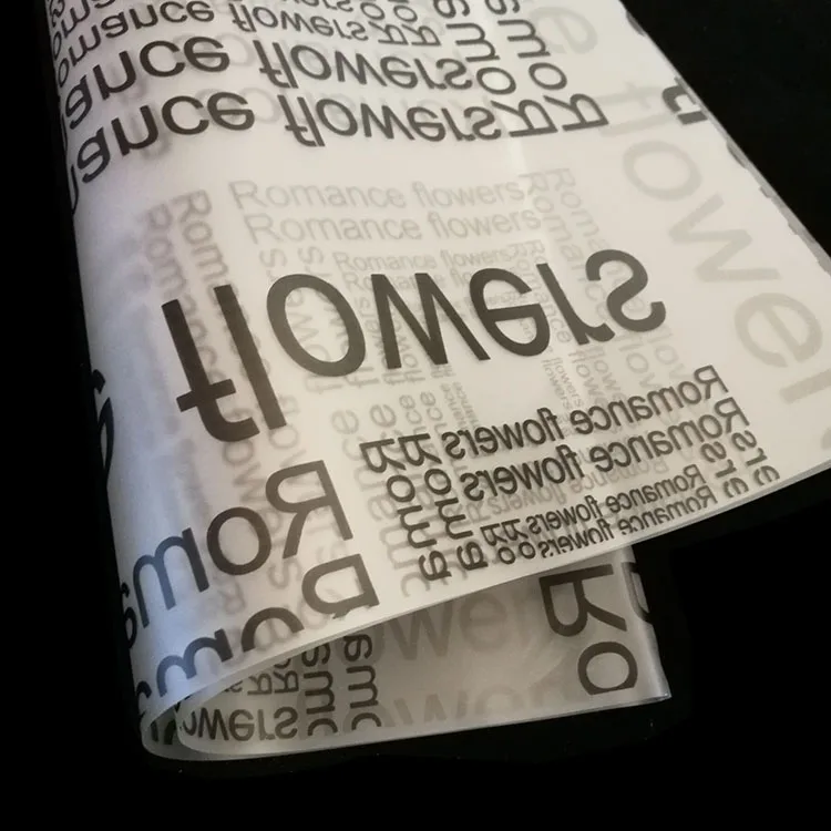 Factory Direct Bouquet Best Quality Waterproof Wrapper 20sheets/bag Foil Wrapping Paper Flower Paper For Packaging