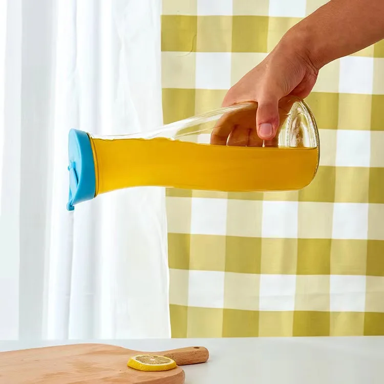 Best Price Wholesale High Quality Glass Water Pitcher Water Carafe With Lid