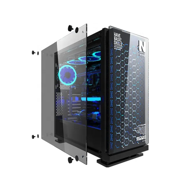 FreeShipping Full Tower ATX OEM Modern Desktop Gaming Computer