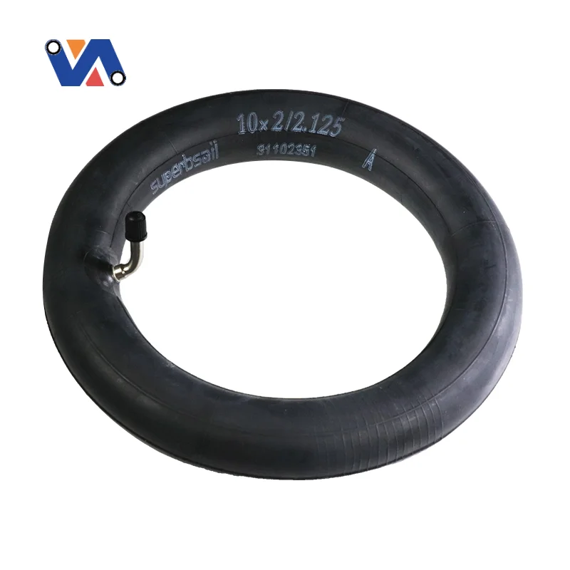 New Image 10*2.125 Inner Tube For HX X8/Kugoo HX PRO Scooter Replacement Inner Tube with Bent Valve 90 Degree