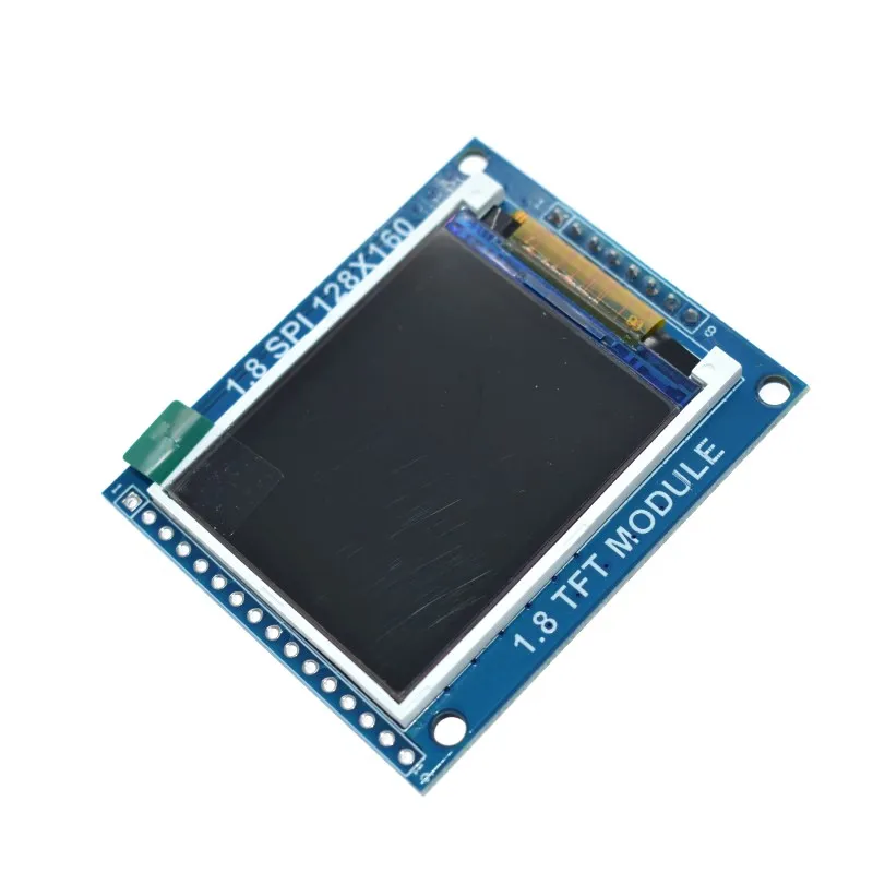 1,8 дюймовый 128*160 серийный SPI TFT ЖК-модуль Дисплей + PCB адаптер питания IC SD Разъем для 1,8 'X