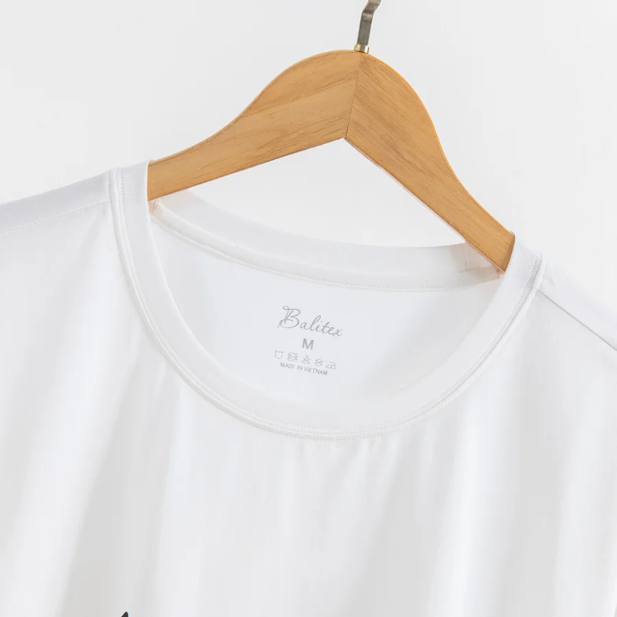 Top Favorite Men T Shirt Antibacterial Short Sleeve Eco-Friendly Carton Box Packaging Made In Vietnam Factory