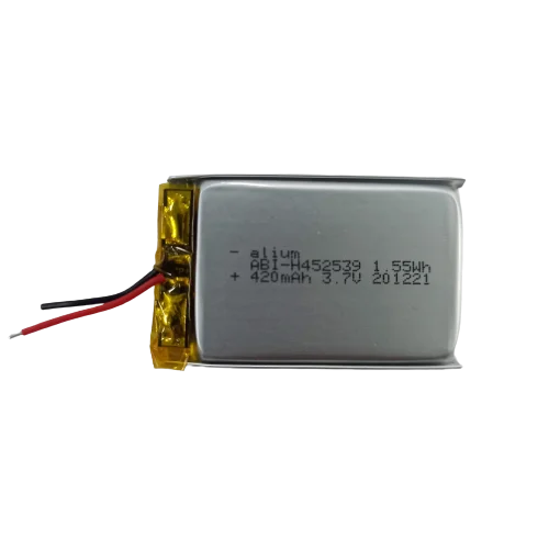 JHY Power  452539-420mAh li-po Rechargeable li-po battery for consumer electronics