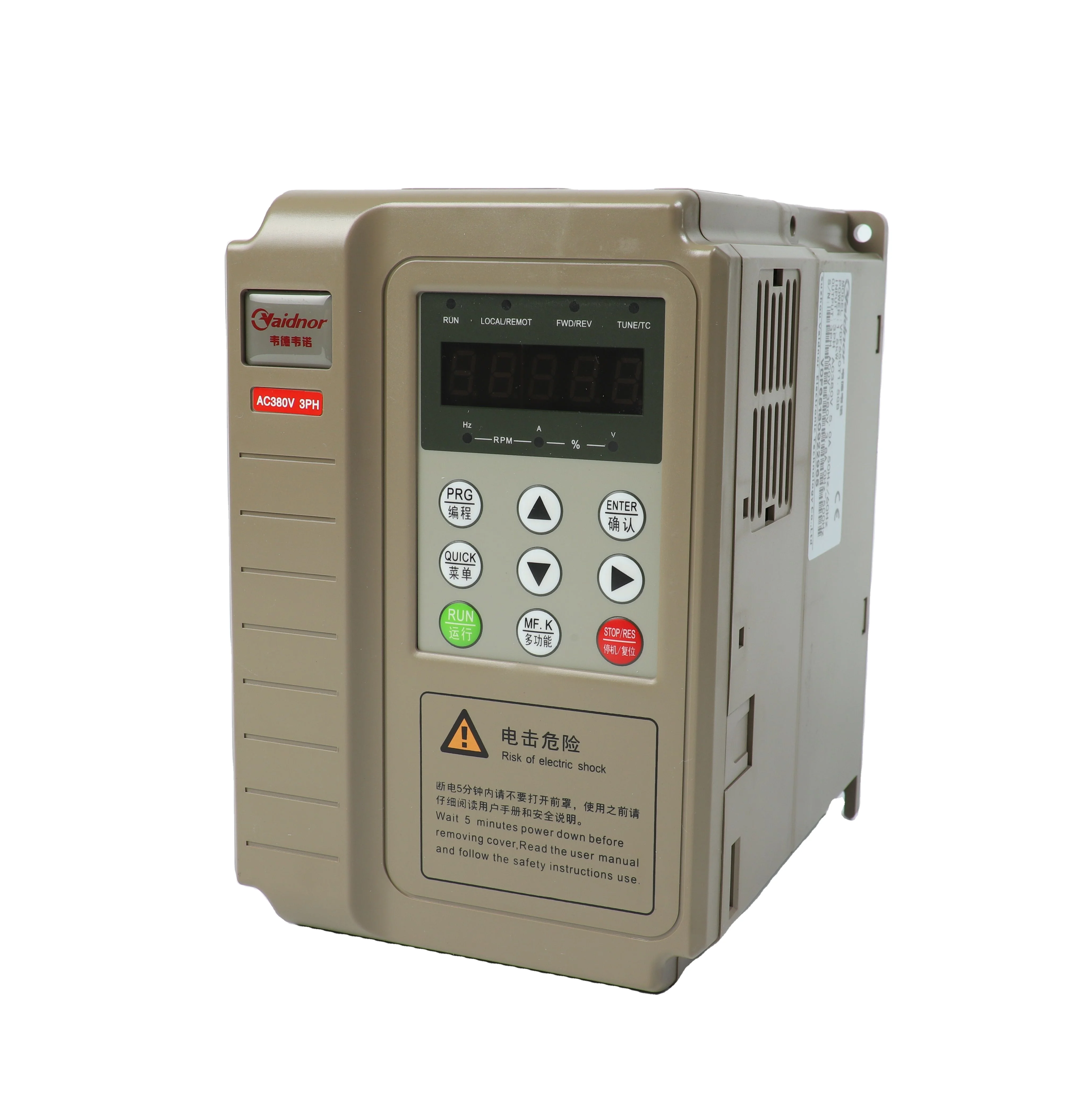 Top Brand Invt Hot Sell 380v Three Phase Input 0.75kw 1.5kw 2.2kw Vfd Ac Drive power inverter