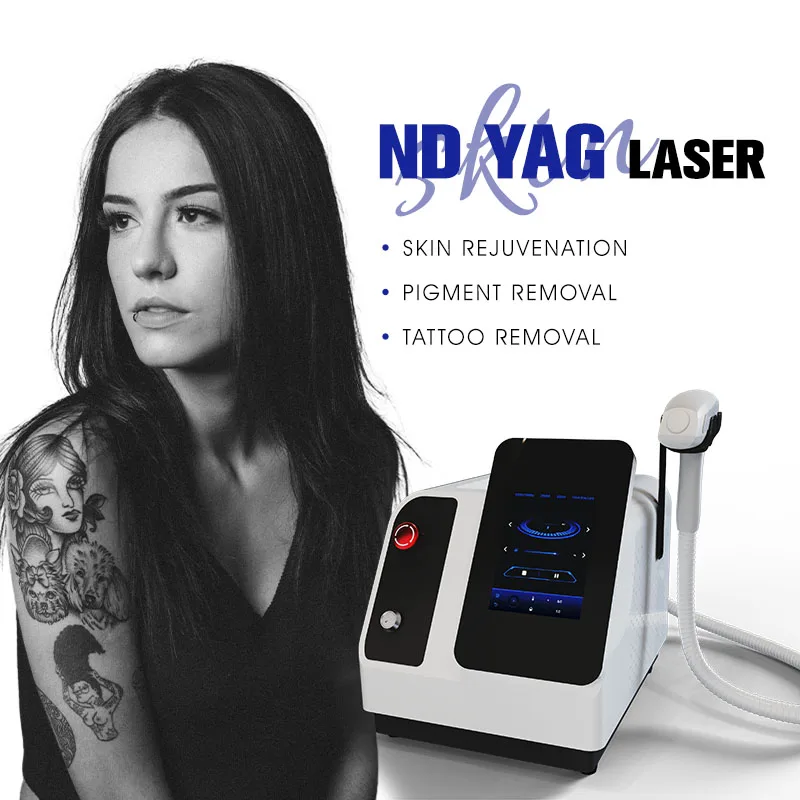 New Design Tattoo Removal Nd Yag Laser Machine Portable Eyebrows And Lips Pigment Removal Washing Machine