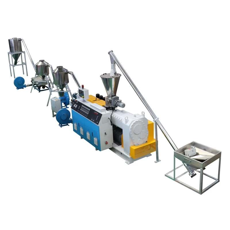 PVC pelletizing extrusion line / PVC granule extruder /PVC granules machine