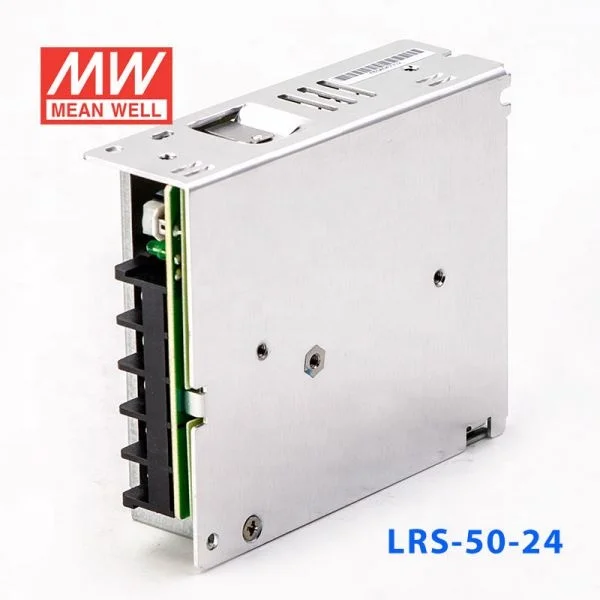 LRS-50-24 52.8W 24V/2.2A Operating altitude up to 5000 meters AC-DC Single Meanwell Switch Power Supply
