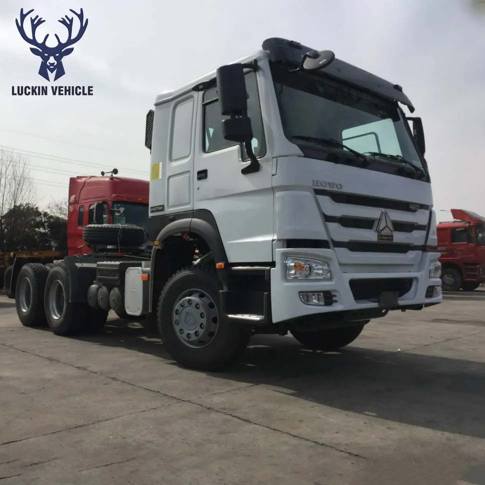 High Quality Brand New Sinotruck HOWO 4x2 6x4 Used 10Wheeler Truck Tractor 340HP 400HP Head Tractor Prime Mover