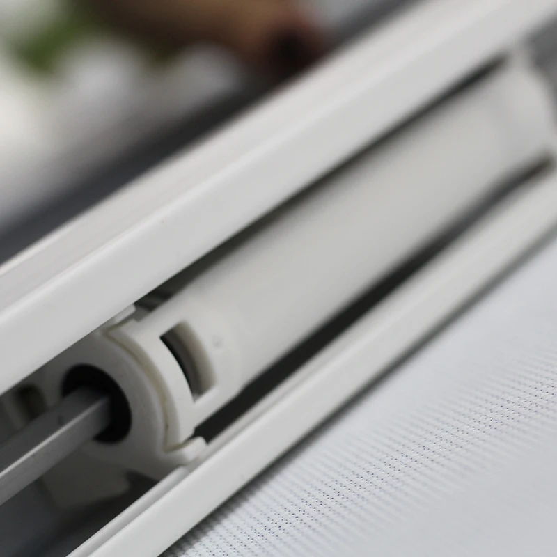 Aluminium Alloy Mini Screen/ Blackout Double Glass Shutter Bathroom Window Shade Remote Control Curtains Venetian Blinds