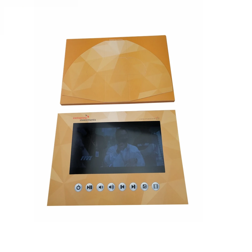 
Cote A5 Customized Paper Video Greeting Card Stander Video Pos Card Components For Christmas Gifts 