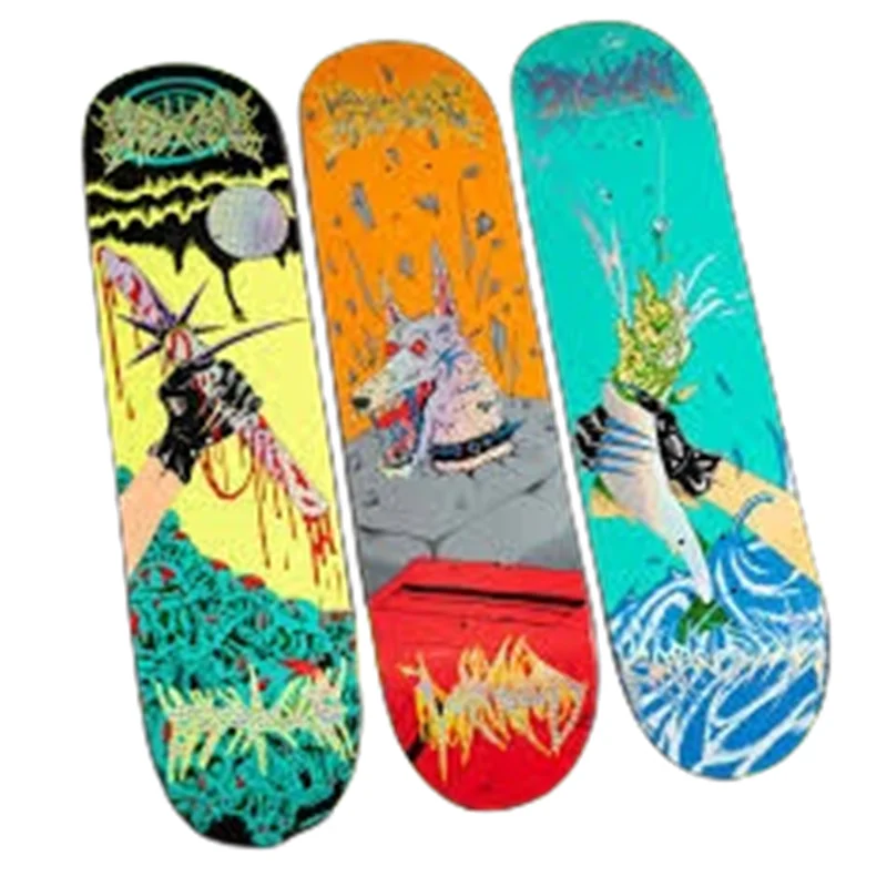 Custom 17 inch Wholesale Cheap Kids Skateboard with Environmental Trucks and Wheels Kids Skateboard