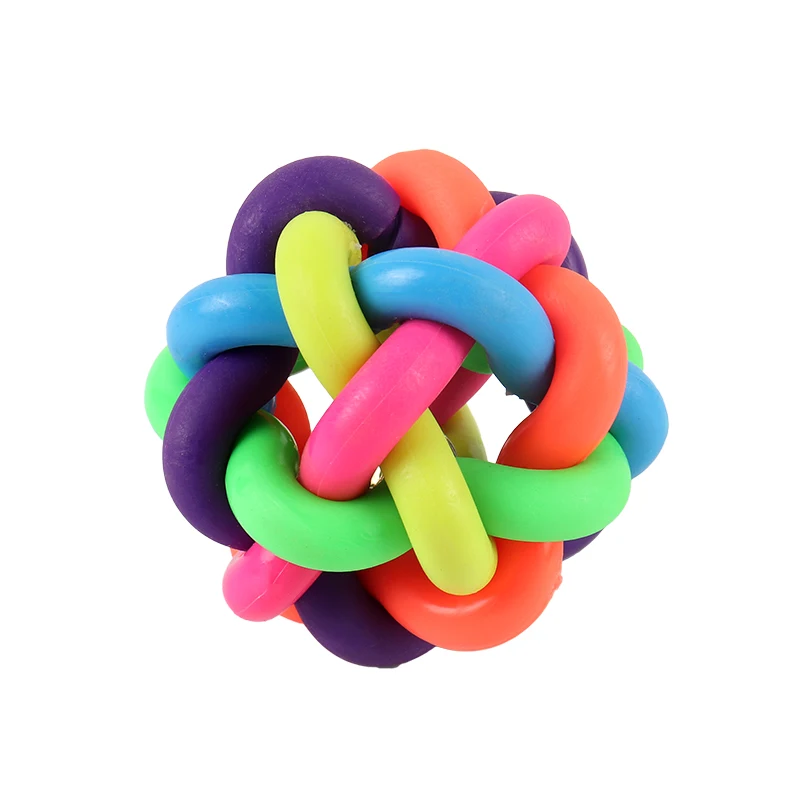 Недорогая собака цвет колокол зауженные книзу зубов жевать надувной устойчивостью укус собаки зубов игрушки мяч