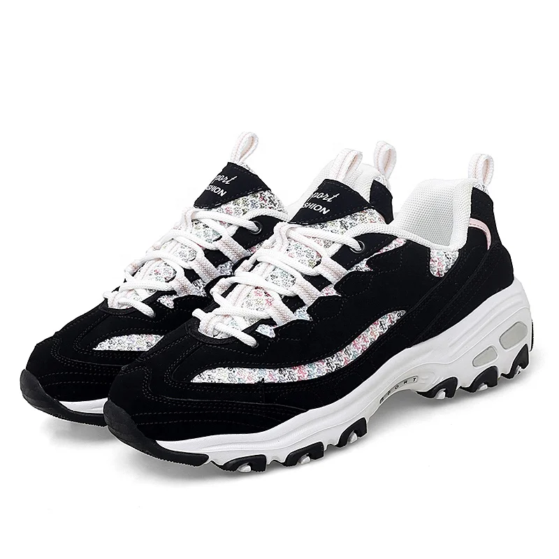 Women Running Shoes Casual Sport Shoes Sneakers Walking Jinjiang Shoes Sneaker Manufacturer