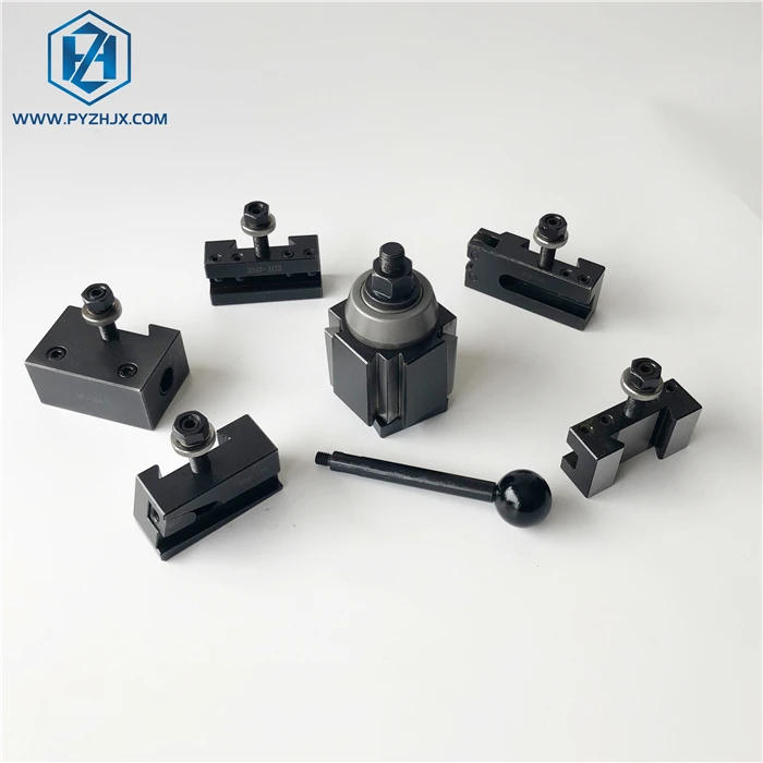 
Wedge Type Quick Change ToolPost and Tool Holder for Lathe 