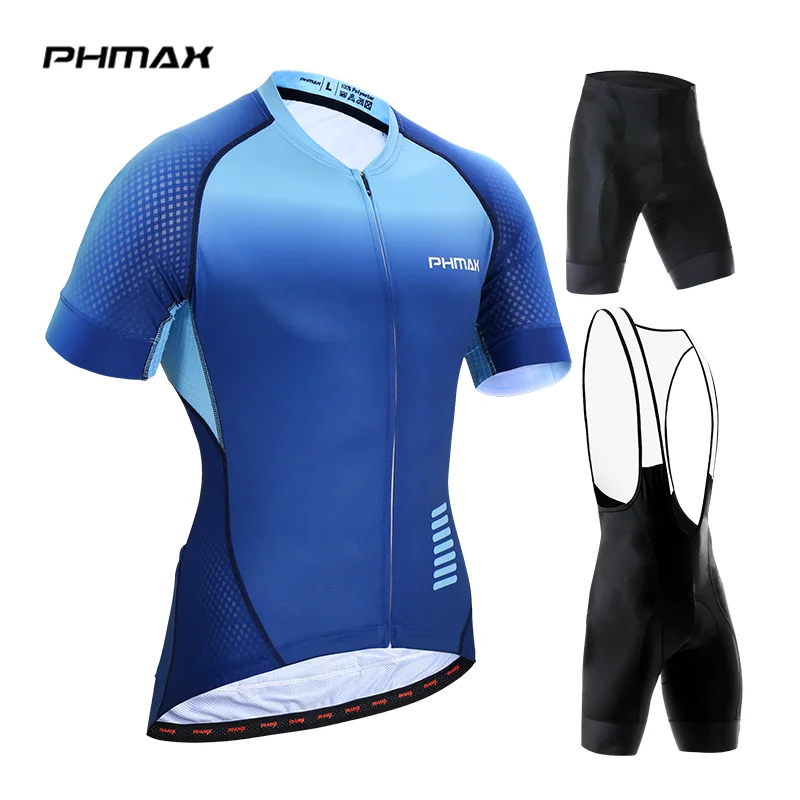  PHMAX Pro Велоспорт Джерси Набор Майо Ropa Ciclismo гоночный велосипед одежда Ман горный для