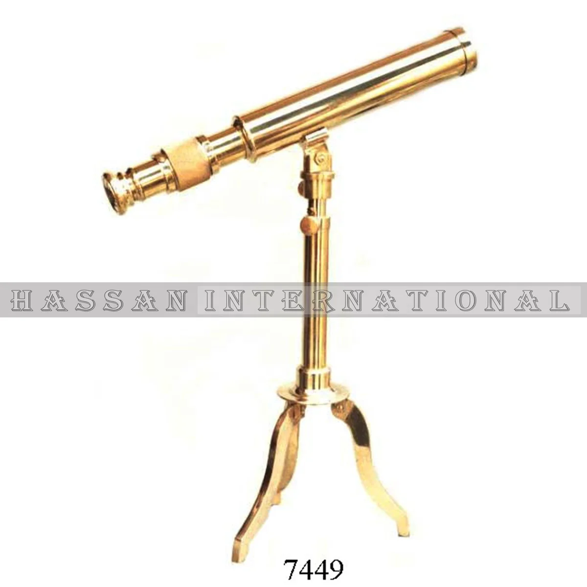 Antique style nautical telescope with tripod brass nautical astronomical telescope best selling