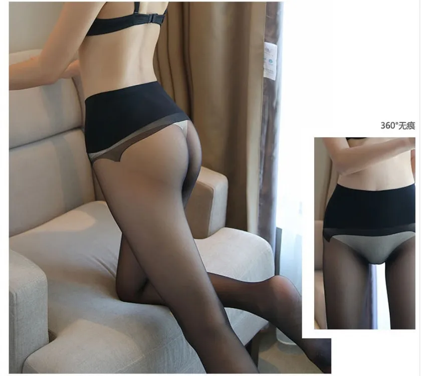 Langshiwei женские бесшовные колготки Medias 3D бесшовные колготки 360 градусов Бесшовные тонкие сексуальные Невидимые сексуальные чулки для женщин