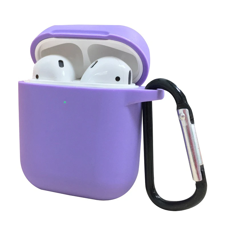 Высококачественный Чехол Air pod 1 противоударный чехол forAirpods 2 Очищаемый мягкий силиконовый защитный для