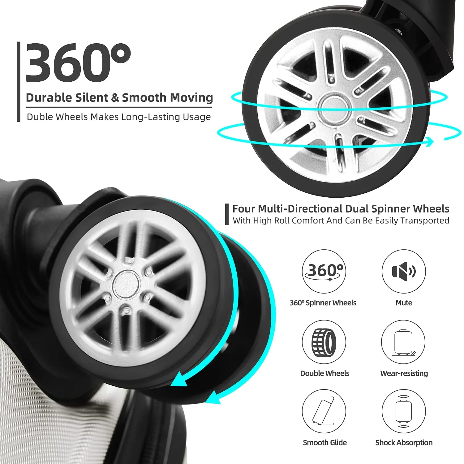 Wholesale Cheap Travel Luggage Suitcase Trolley Bags Carry-on Luggage