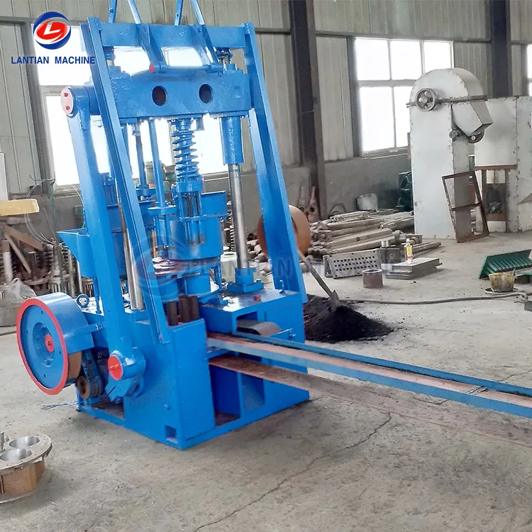Straw sawdust mixed coal briquettes making machine cow dung briquette machine