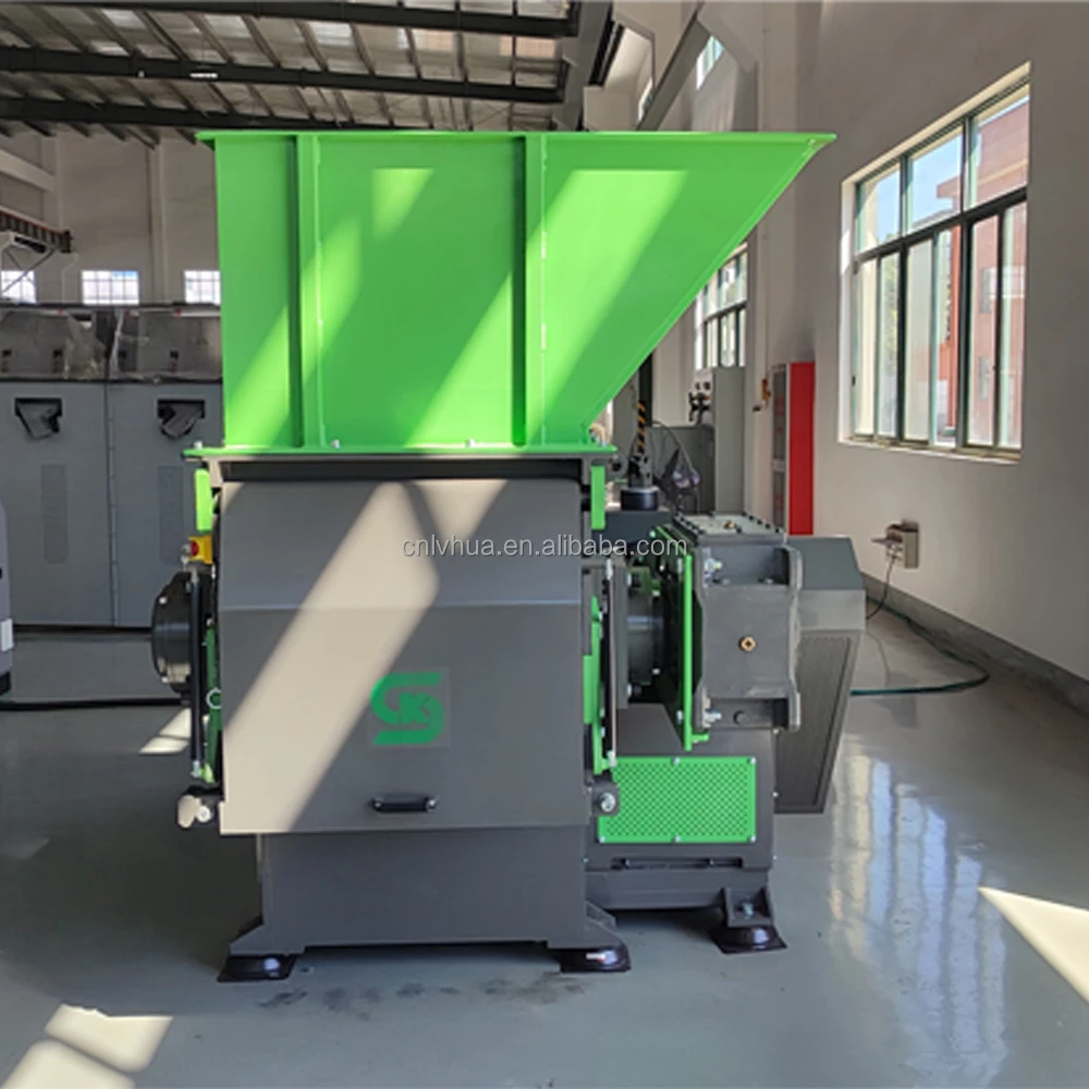 Single Shaft Metal Shredder Crushing Machine Price Hdd Foam Fabric Ginger Shredder Machine