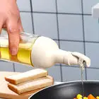 Good reputable square olive and vinegar dispenser kitchen cooking oil glass bottle pot