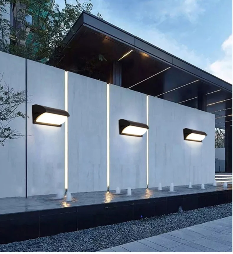 Led Outdoor Wall Light Waterproof IP65 Motion Sensor  Porch Lights Balcony Garden Lights