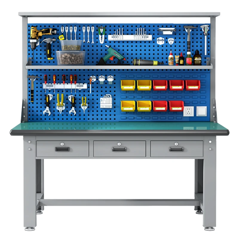 Wholesale High Quality Parallel Three Draws Lab Multi Purpose Garage Workbench Tool Cabinet
