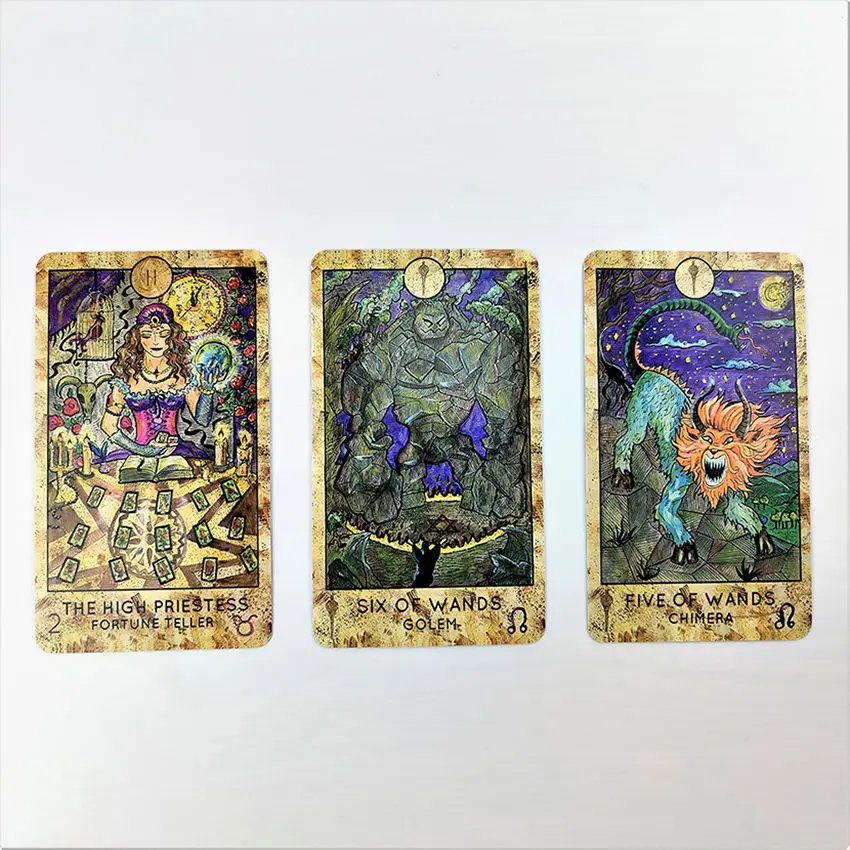 Spanish Language Cartas Del Tarot En Espanol Tarot Paper Card Collections for Bilingual Readers