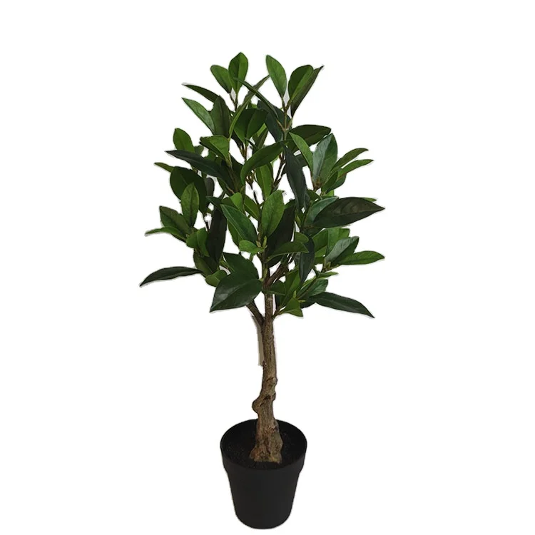 China Wholesale Green Plant 70cm 108 Branches Pot Artificial Tree For Indoor Home Decor