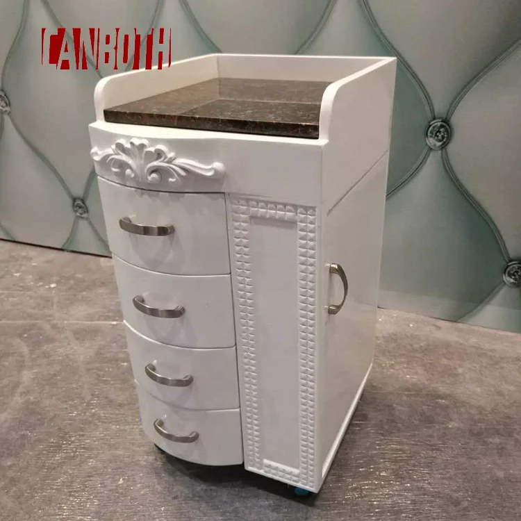 Canboth professional wooden salon trolley/Salon Trolley Trolley Cart