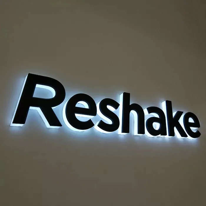 manufacture led custom Acrylic Letters shop sign  Led Light letters  For Business Sign