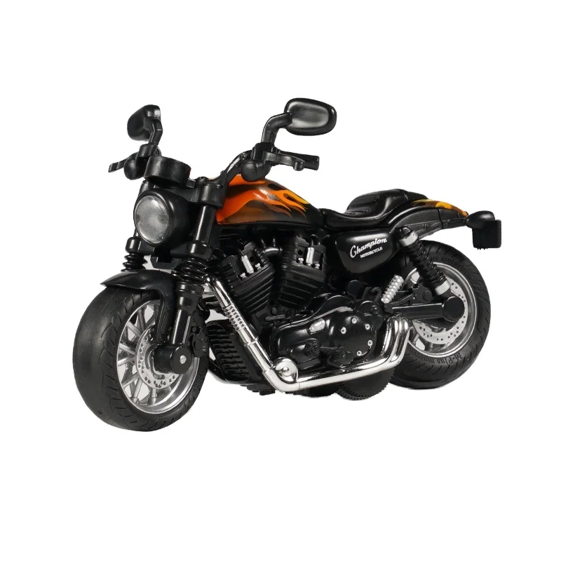 Bemay игрушка легкая музыка Harley мотоциклетная хобби модель автомобиля игрушечный транспорт для продажи