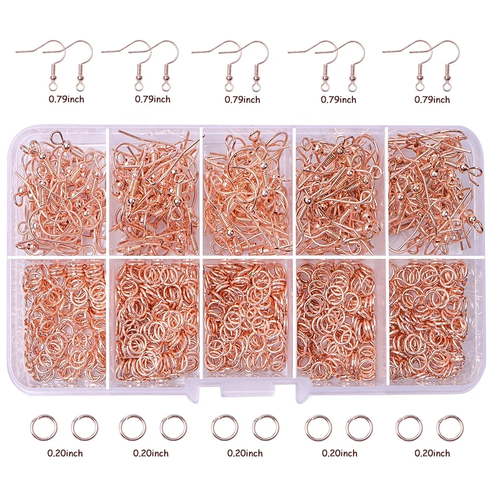 various color earring hooks safety pin diy jewelry making findings bracelet necklace 11mm clay bracelet beads for jewelry making